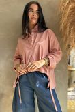 Paloma French Tuck Shirt Soft Terracotta